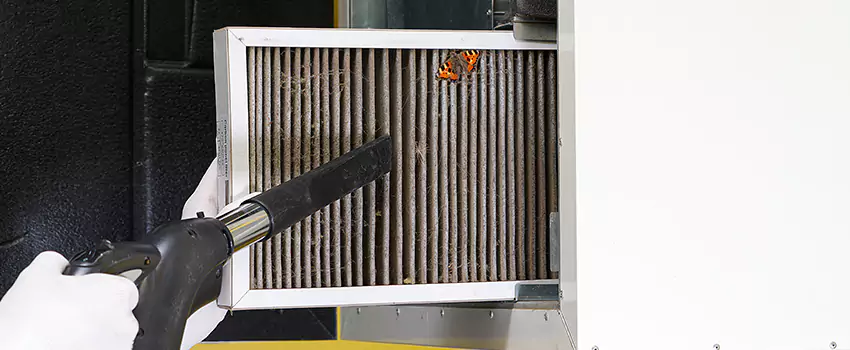 Clogged Air Duct Cleaning Process in Pleasanton, CA
