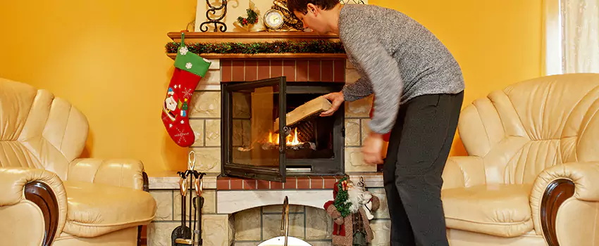 Gas to Wood-Burning Fireplace Conversion Services in Pleasanton, California