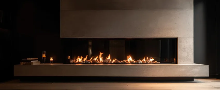 Gas Fireplace Ember Bed Design Services in Pleasanton, California