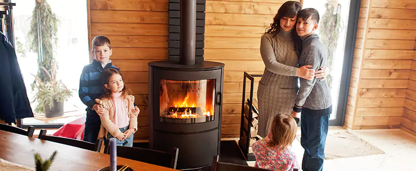 Morso Cast Iron Fireplace Insert Installation in Pleasanton, California