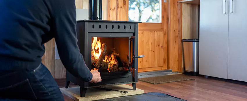 Open Hearth Wood Fireplace Installation in Pleasanton, CA