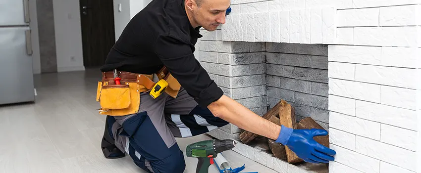 Fireplace Damaged Damper Frame Repair Services in Pleasanton, California